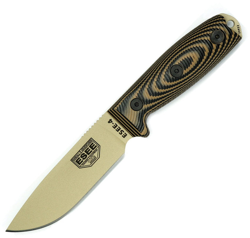 Model 4 3D Fixed Blade Tan 4PDT-005