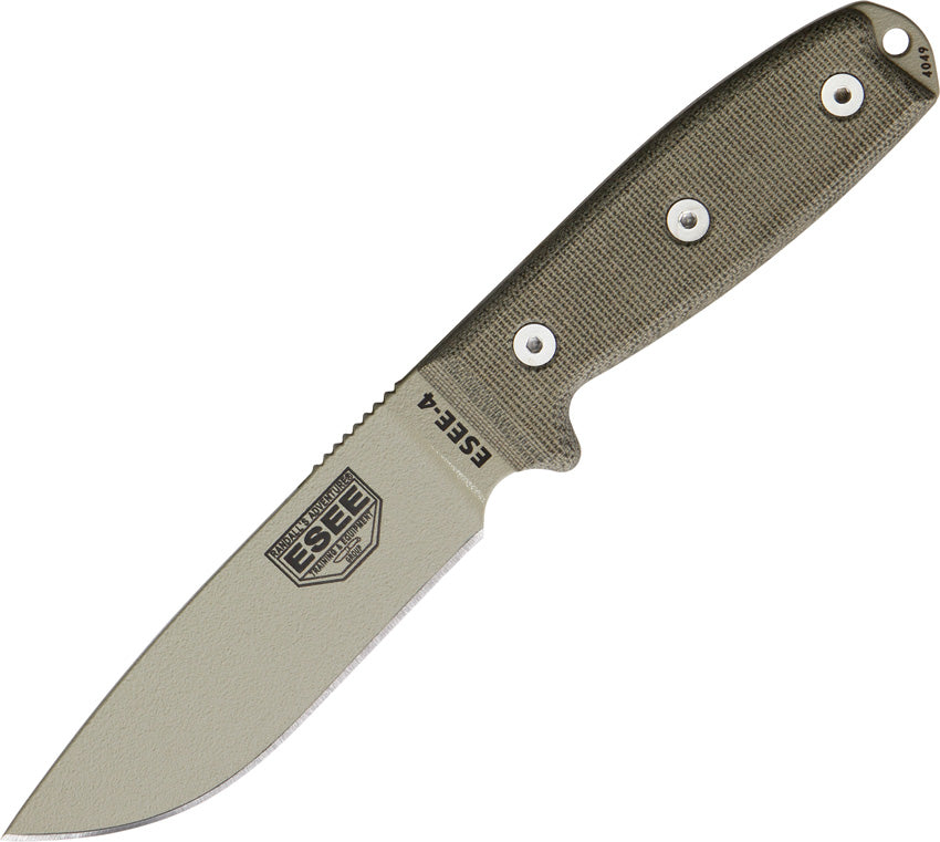 Model 4 Plain Edge ESEE-4P-MB-DT