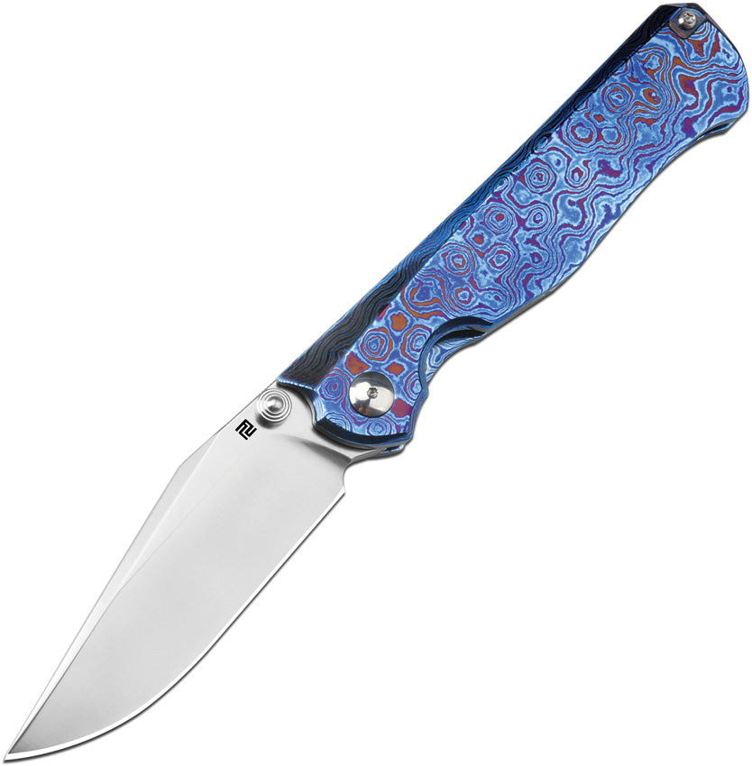 Caruso Titanium Damascus Titan 1869G-TDB