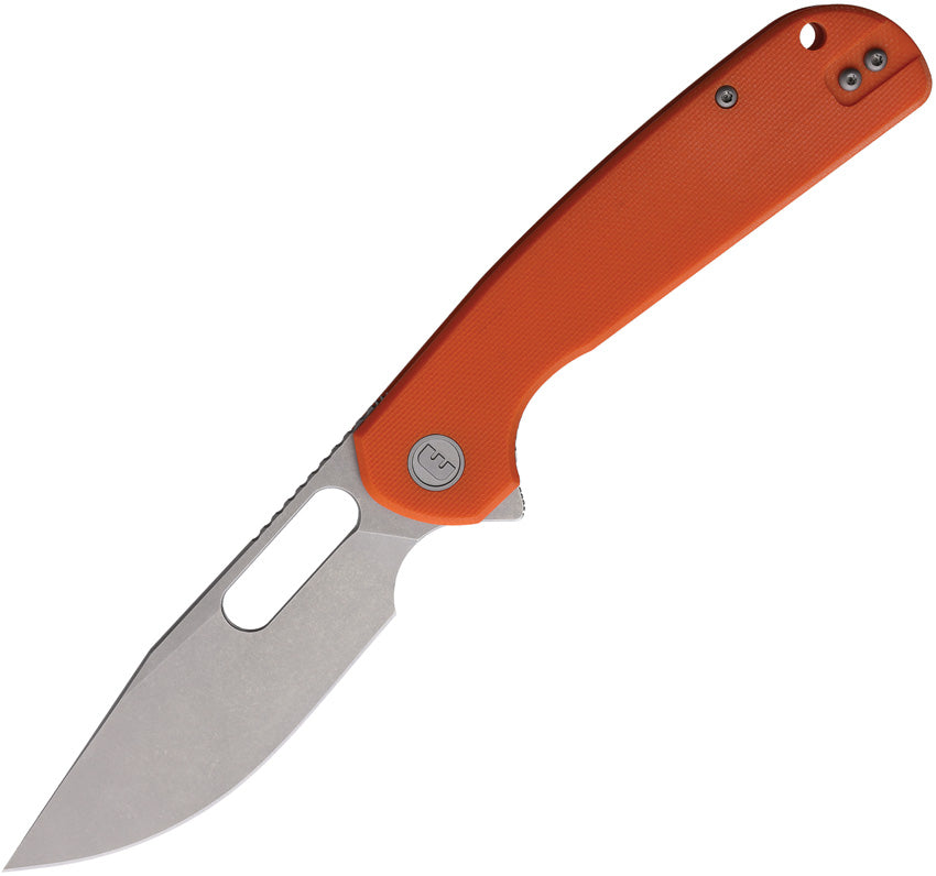 Trinity Linerlock Orange G10 E-TRINITY ORANGE G10