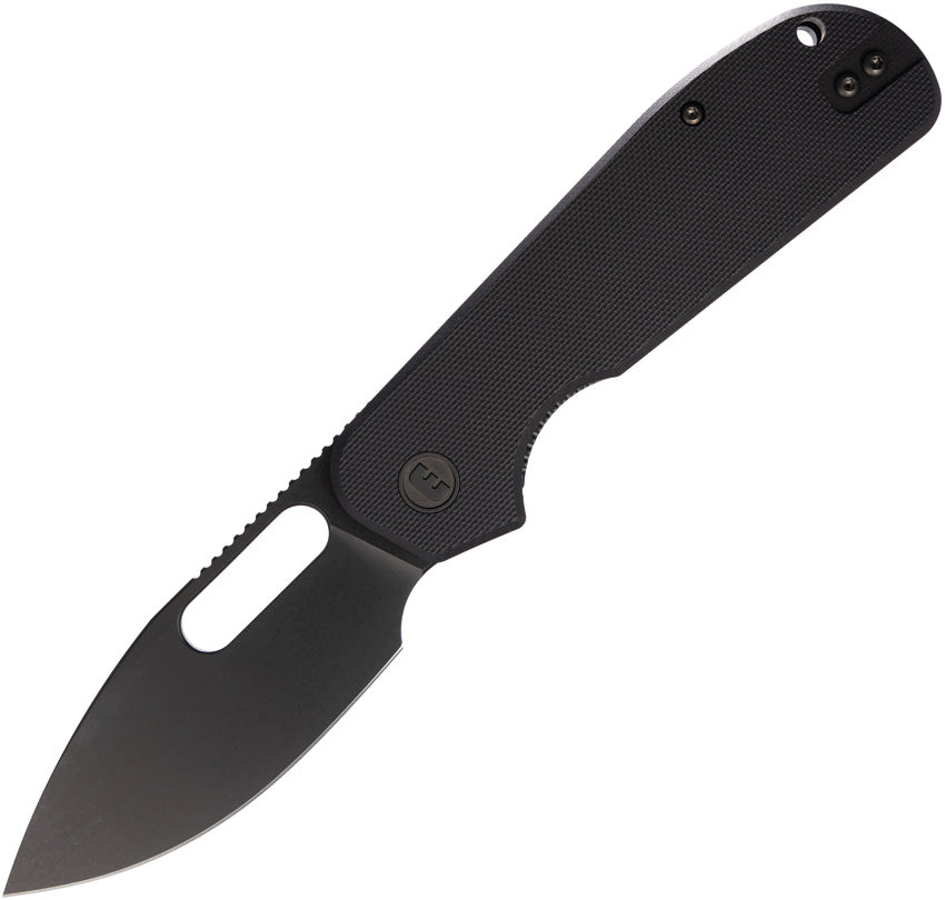 EFD Linerlock SW Black G10 EFD BLACKWASH BLACK G10