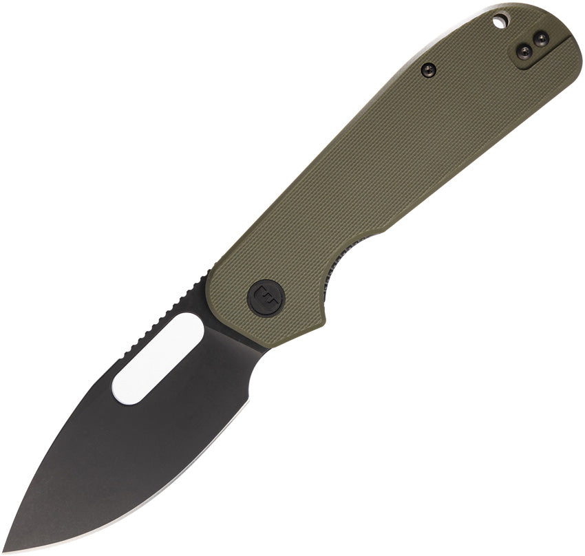 EFD Linerlock BSW OD G10 EFD BLACKWASH OD GREEN G10