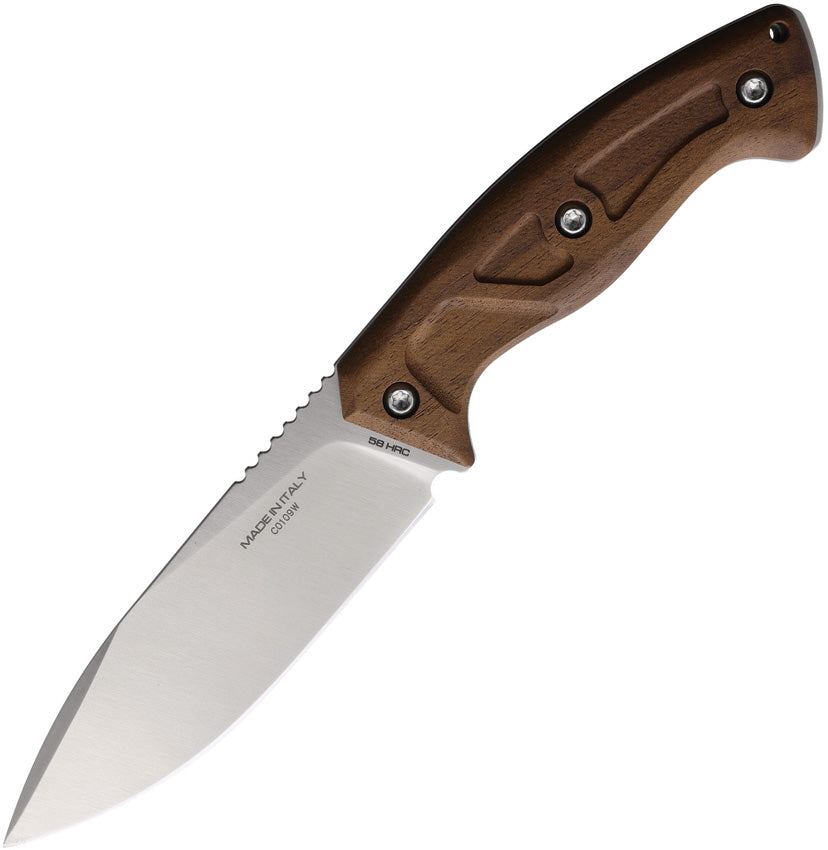 Venatus F Fixed Blade walnut 04.1000.0089/NIT/SAT-WD