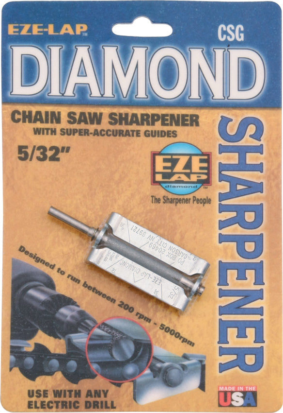 Diamond Chain Saw Sharpener CSG 5/32