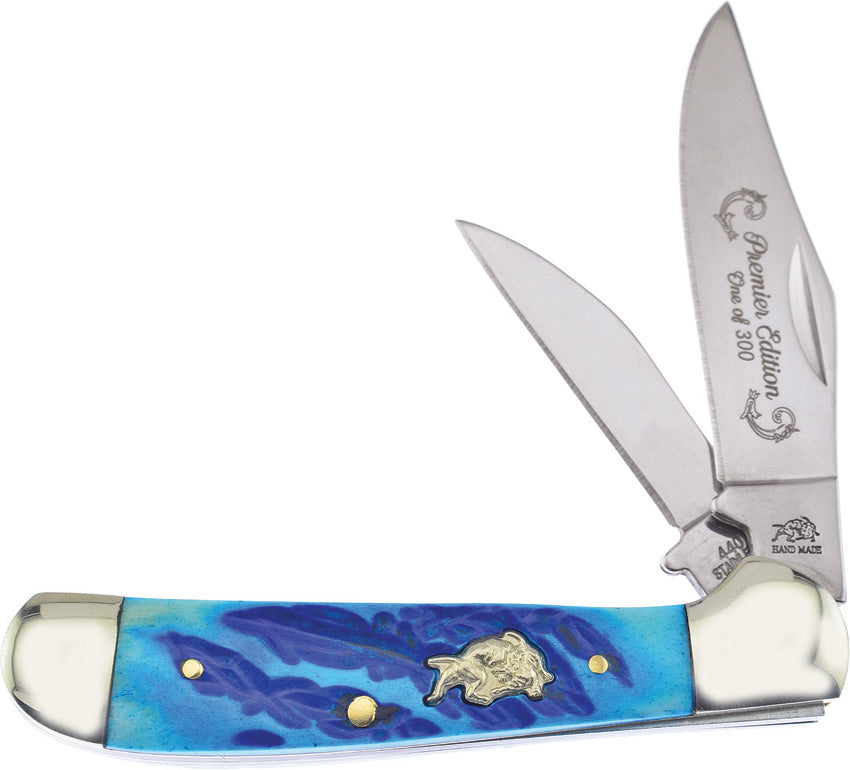 Locking Copperhead Blue Bone