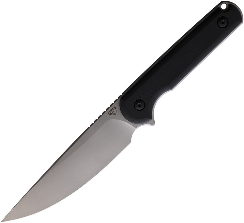 Lackey XL Fixed Blade Black XL LACKEY BLACK D2