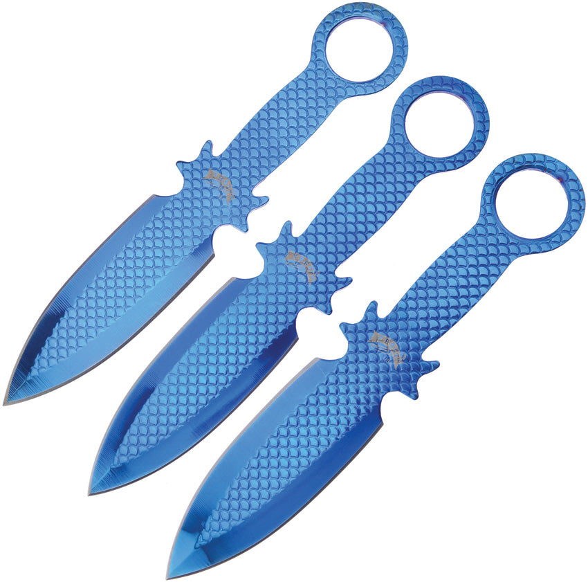 Three Piece Thrower Set Blue FC-106BL