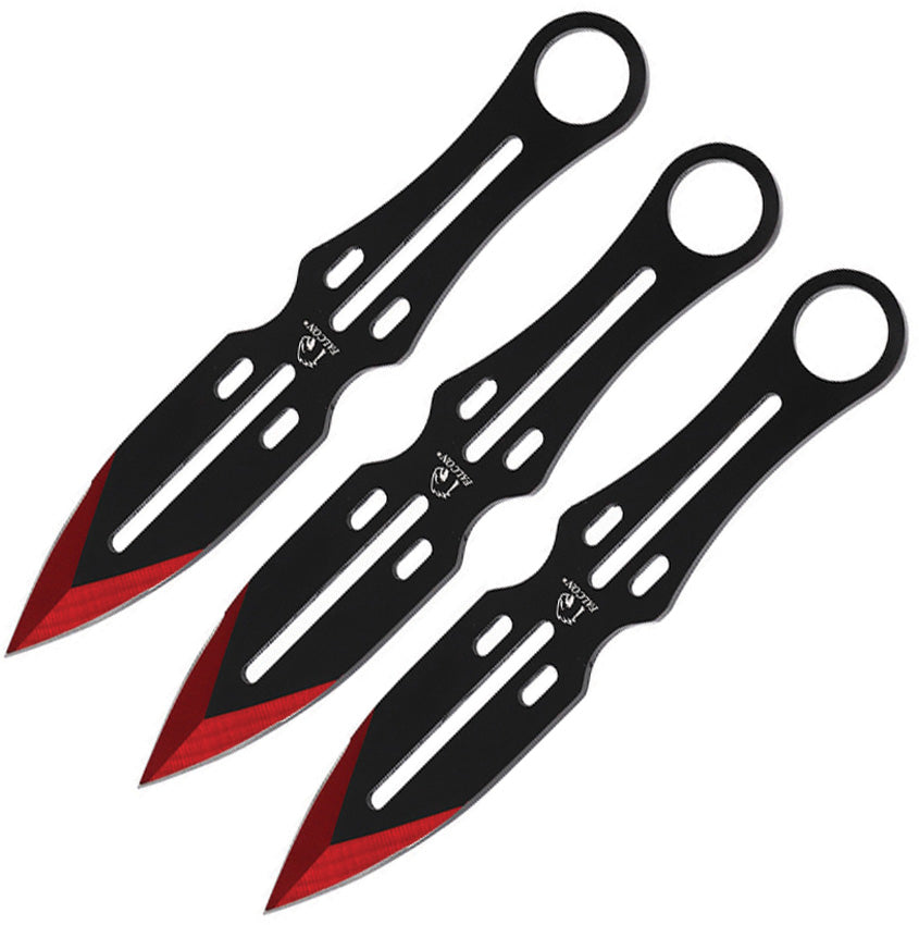 Throwing Knife Set Red A5103RD