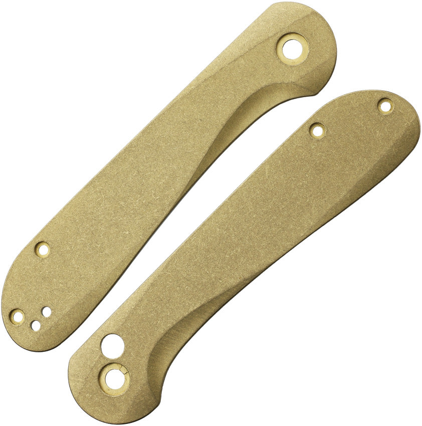 Button Lock Elementum Brass FLY-1258
