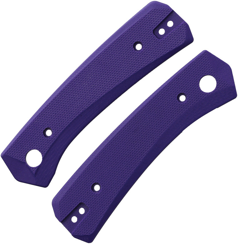 Lander Handle Scales Purp G10 FLY-1303DP