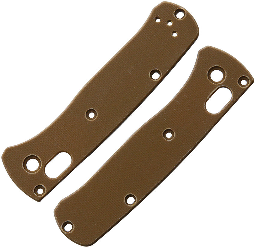 Mini Bugout Handles Tan G10 FLY-687