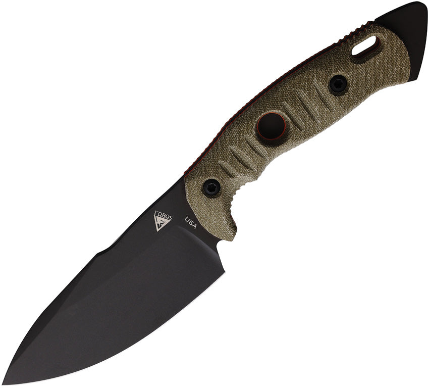 Alaris Fixed Blade Grn/Org ALARIS-3V-MOD/ORG-PVD