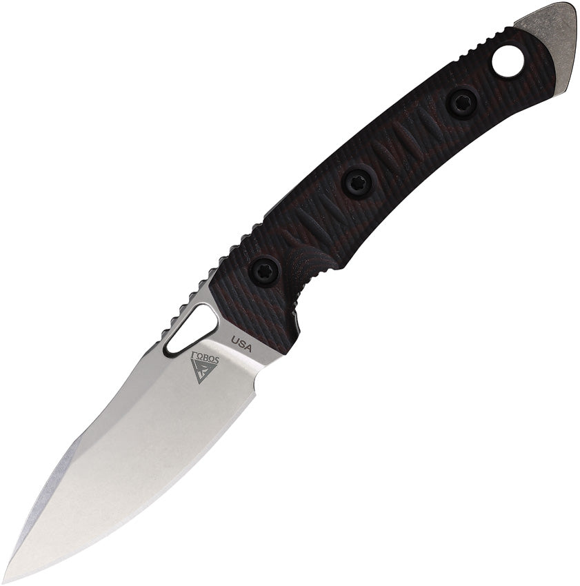Cacula Fixed Blade Blk/Red CACULA BLACK /RED G10