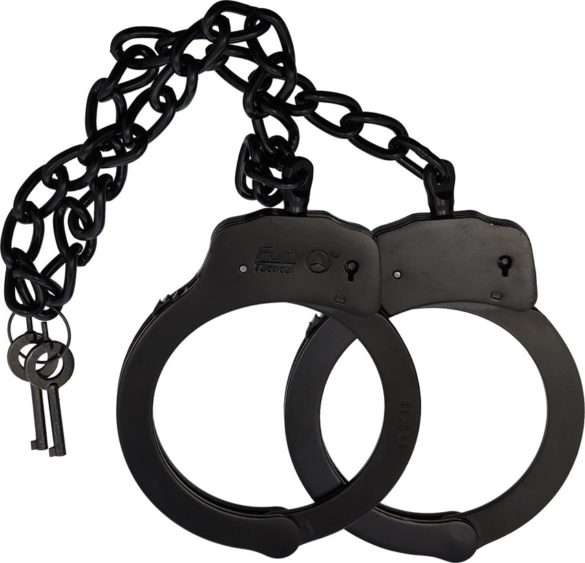 Leg Irons Handcuffs Black FP15905