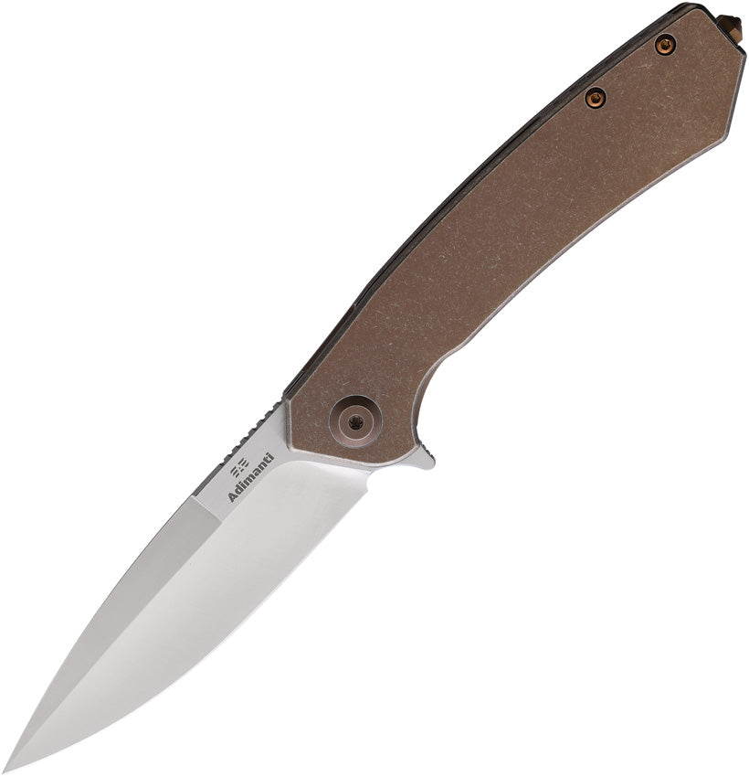 Skimen Framelock Bronze