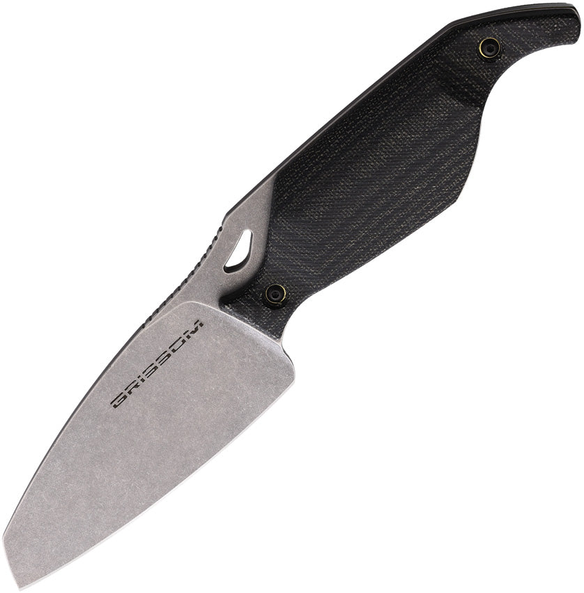 Riverstone Fixed Blade Micarta RIVERSTONE-FIXED-BLACK-MICARTA