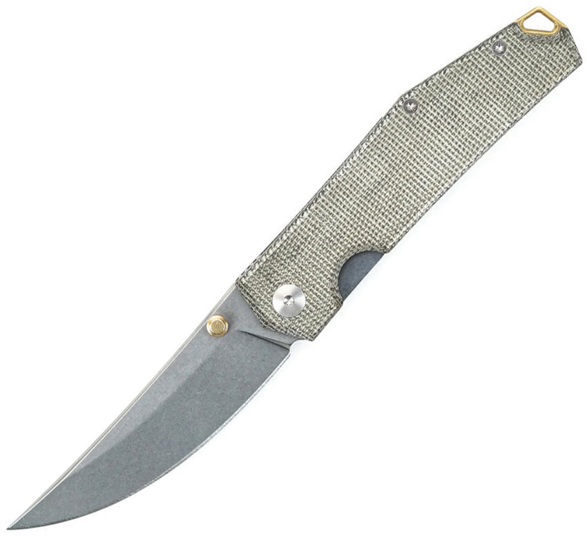 ACE Clyde Linerlock Green Mic 810064910258