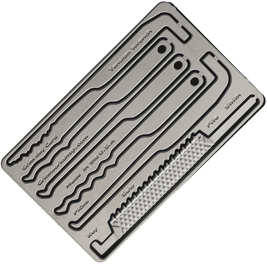 Lock Picking and Escape Card GWGRIMKEYCRD