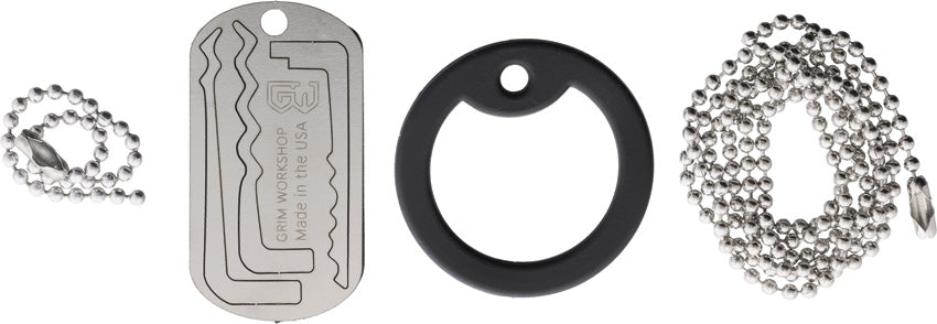 Lock Pick Dog Tag Necklace GWRAKETAG