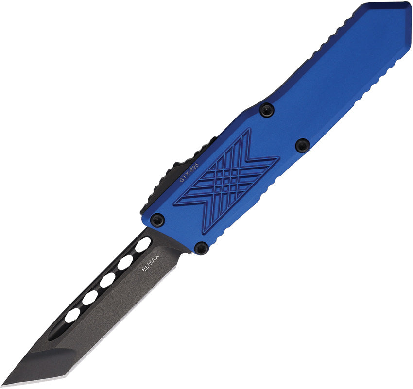 Auto GTX025 OTF Tanto Blue 12-4121 BL