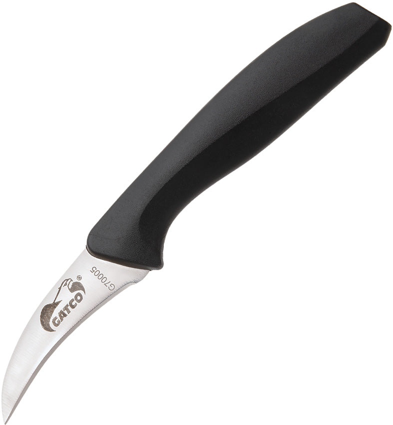 Curved Paring Knife Black G70005