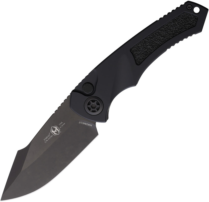 Auto Pariah Button Lock Blk H048-6A-T