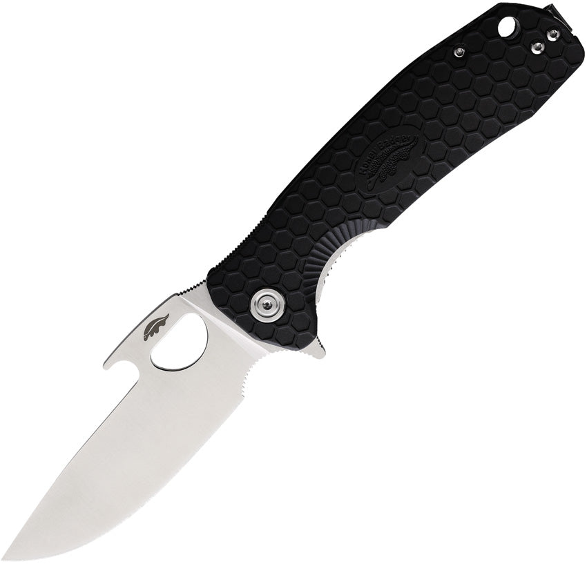 Large Easy Open Linerlock Blk HB1051