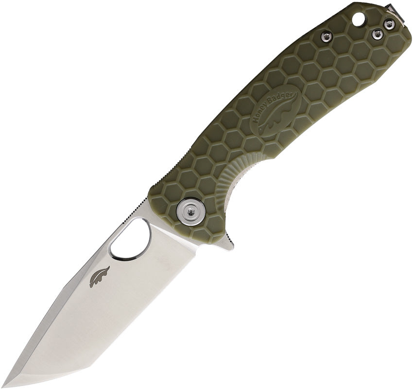 Medium Linerlock Tanto Green HB1333