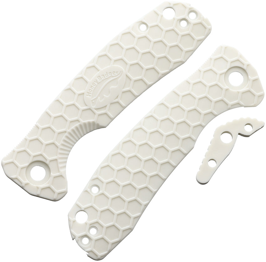 Medium Linerlock Handle White