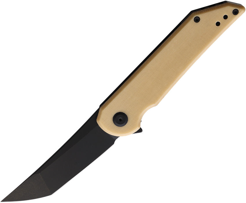 Radford Framelock Micarta RADFORD BONE LINEN MICARTA