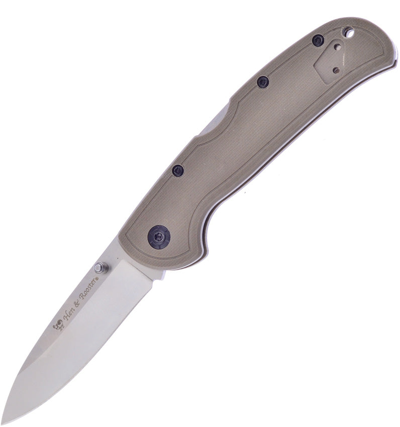Lockback Desert sand G10 HRI180DS/G10