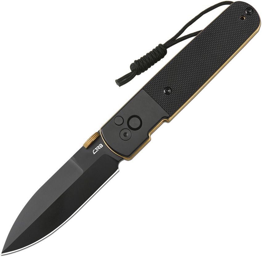Locust Button Lock Black J1951-BG