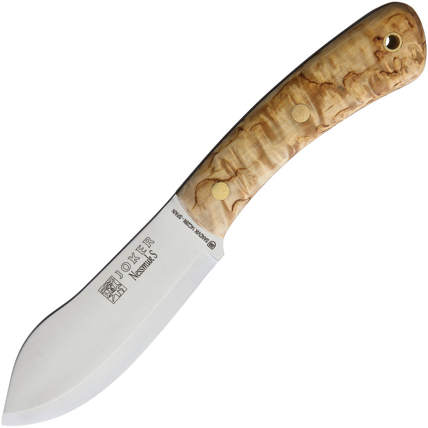 Nessmuk S Fixed Blade Curly Bi CL132