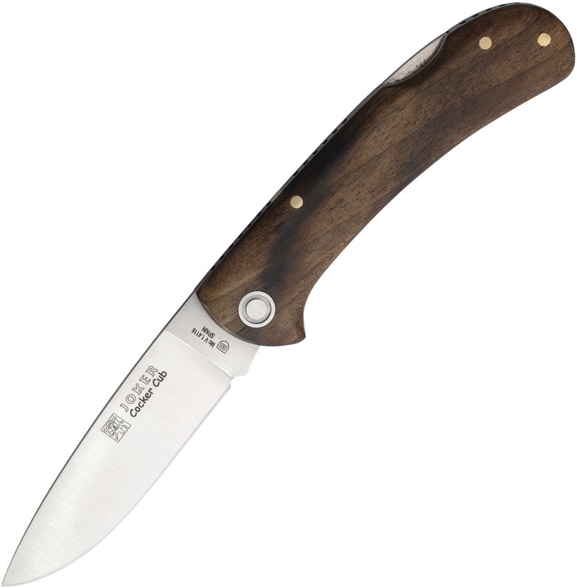 Cocker Cub Lockback Walnut NN159