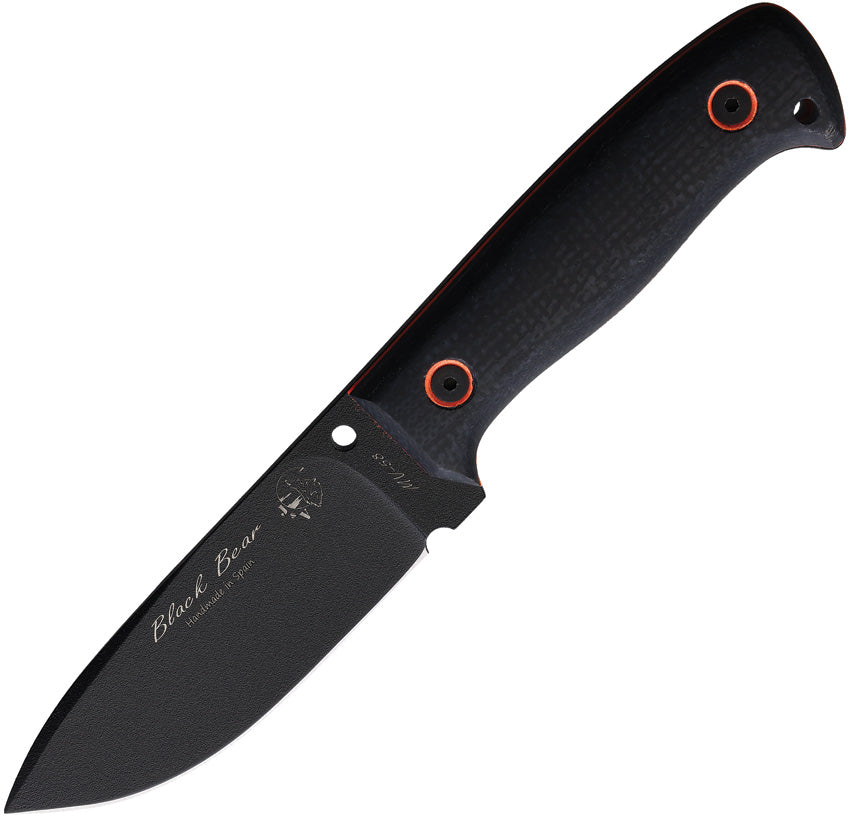 Black Bear Fixed Blade Black 1501-YU-T-PA