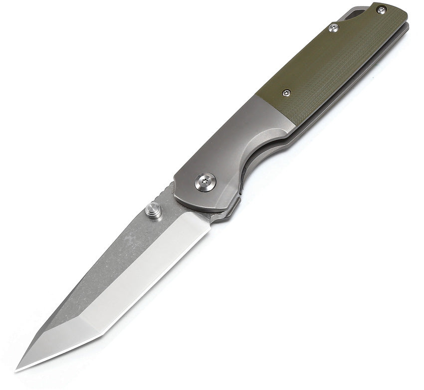 Warrior Framelock Green K1005T5