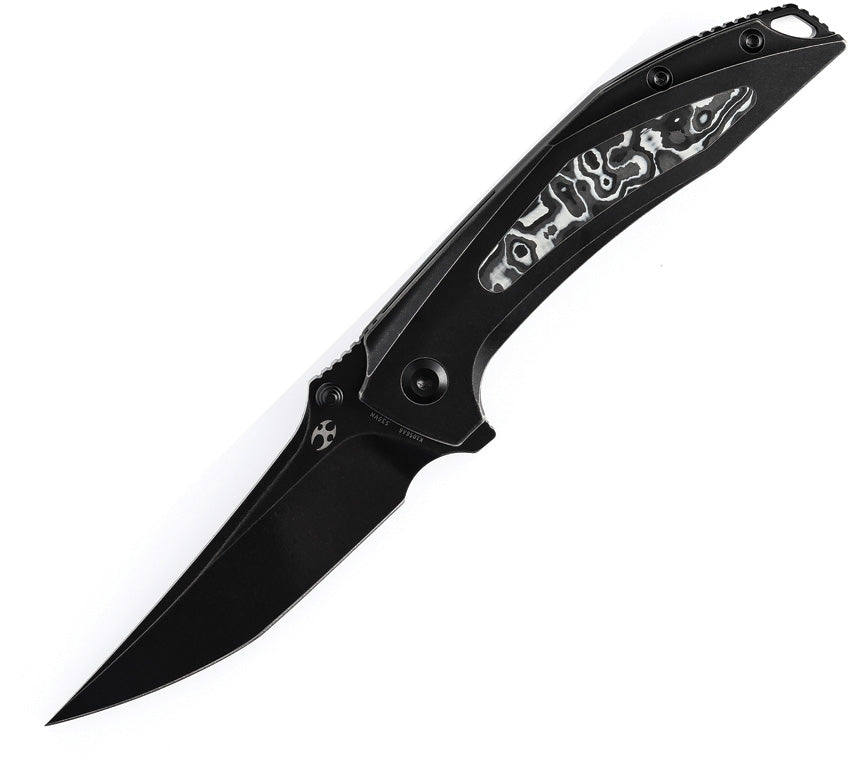 Baku Linerlock Blk/White CF K1056A6