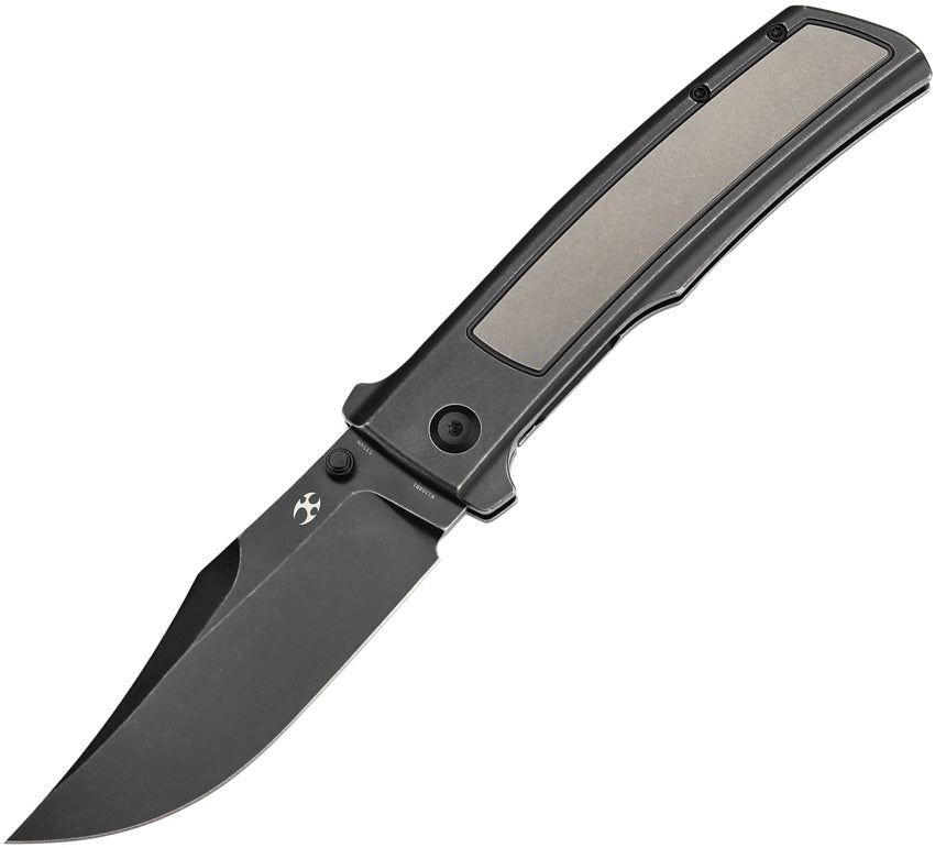 Bison Framelock Gray/Blk K1108B1