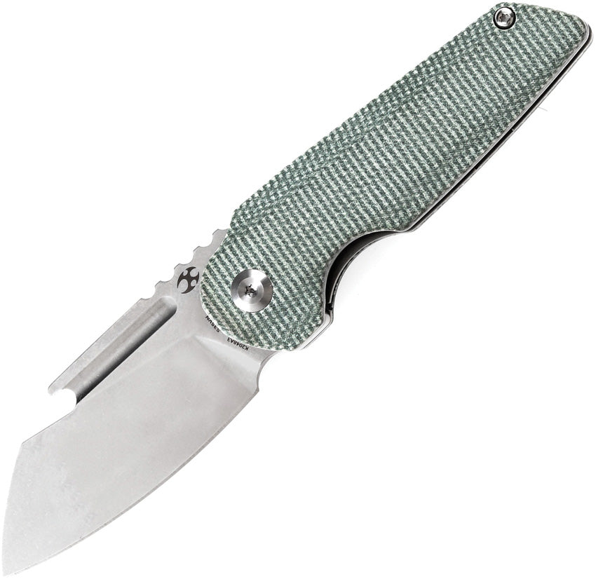 Rafe Linerlock Green Micarta K2048A3
