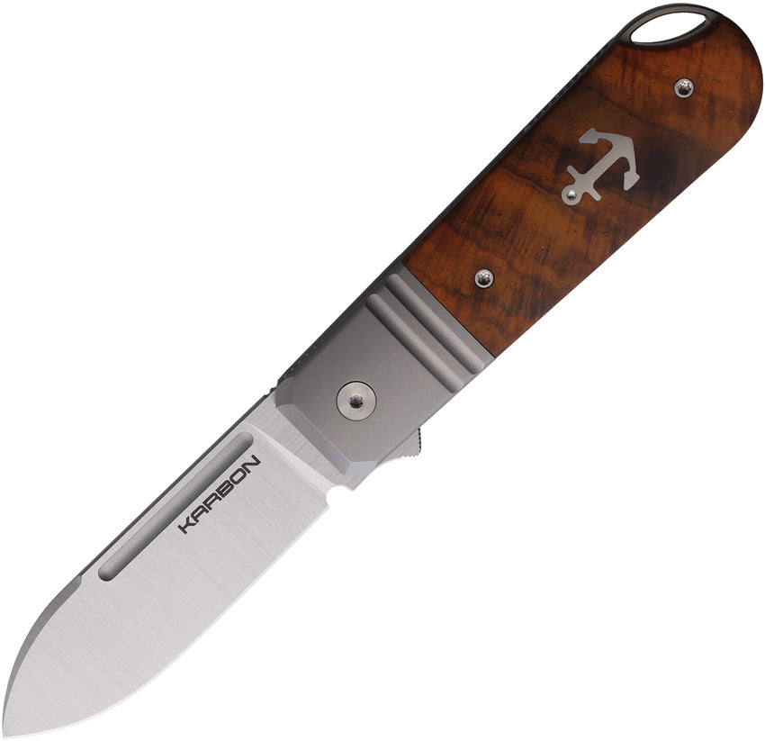Ahoy Framelock Ironwood KEN2 IRON WOOD