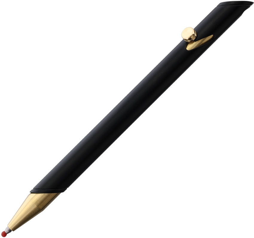 Bolt Pen Brass/Black BRASS ALUMINUM BALL POINT PEN