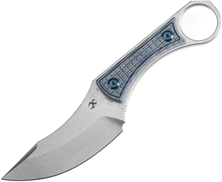 Niko Fixed Blade Blue Mic G004A7
