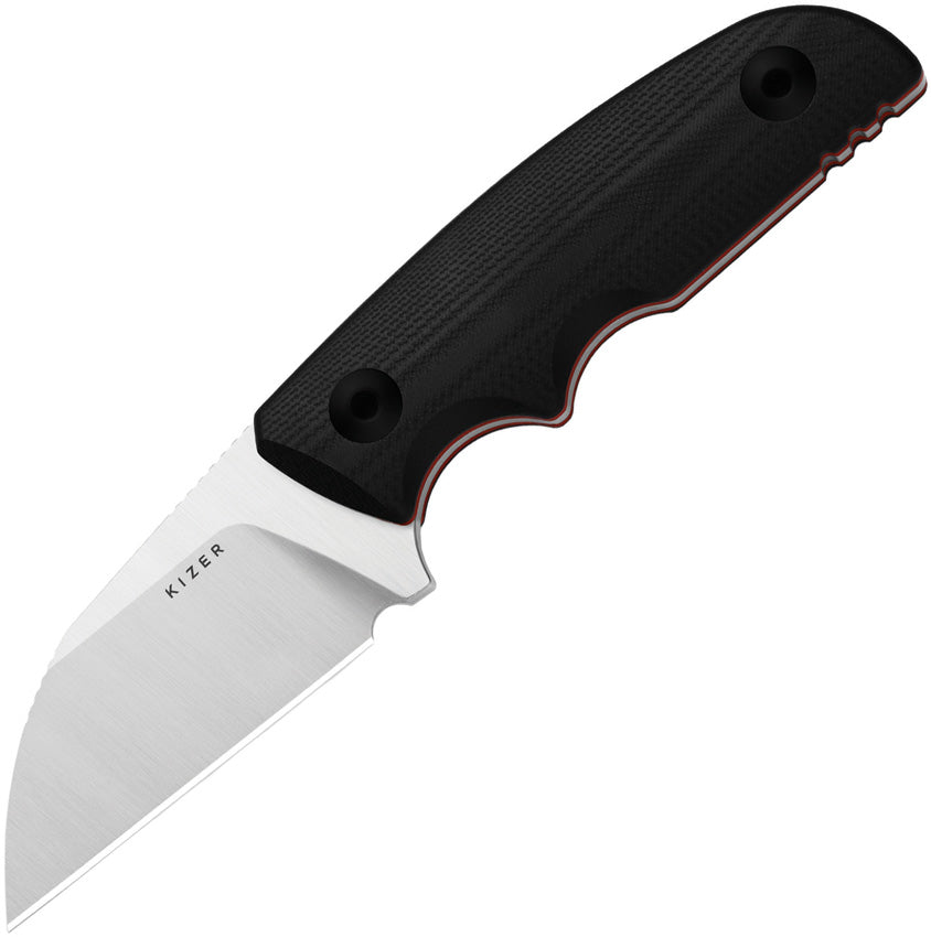 Snick Fixed Blade Black G10
