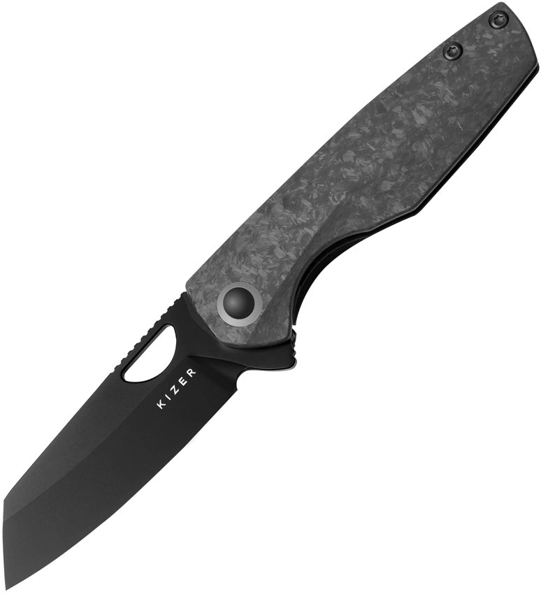 Sparrow Framelock Marble CF KI3628A2