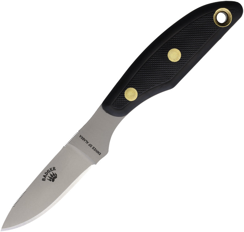 Badger Fixed Blade Blk SG 00040FG