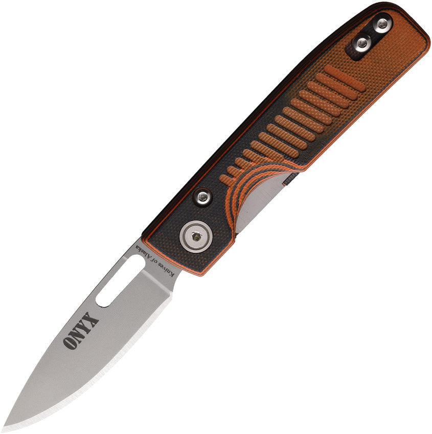 Onyx Linerlock Black/Orange 00797FG