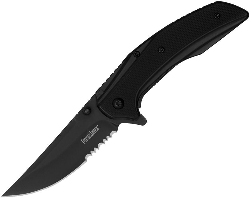Outright Framelock A/O Blk PS