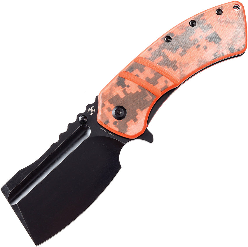 XL Korvid Linerlock Org Camo T1030B3