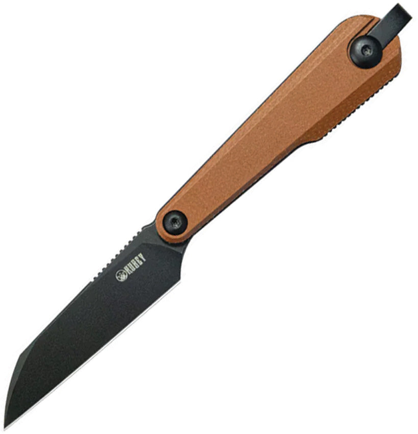 Yag Fixed Blade Black Brown KU450C