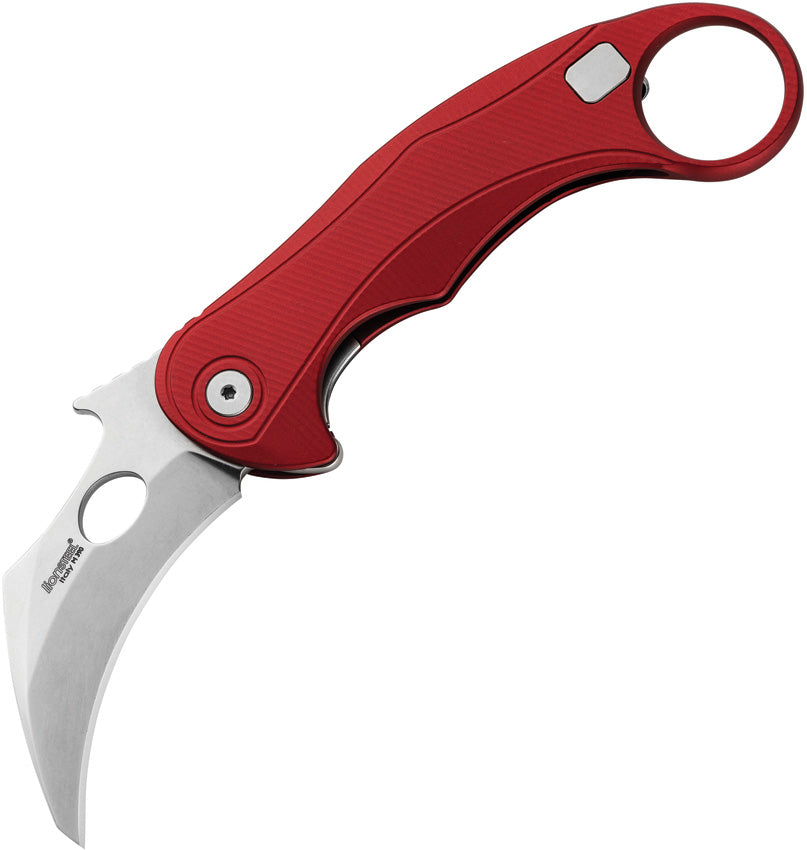 LEone Mid Framelock Red SW LE2 A RS